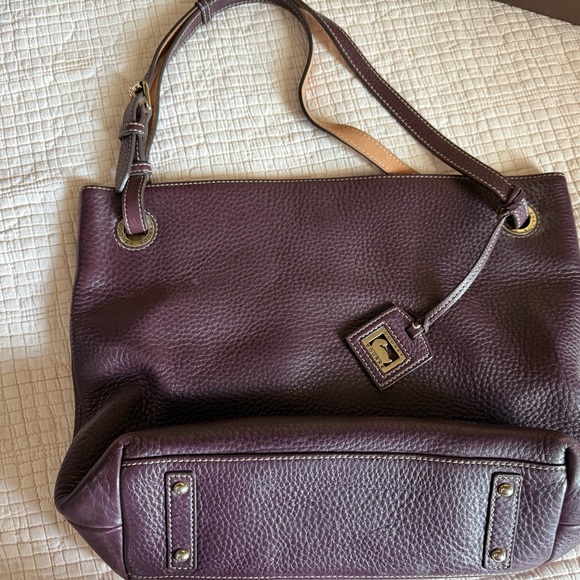 Dooney & Bourke Handbags - Dooney & Bourke Rich Purple Shoulder Bag